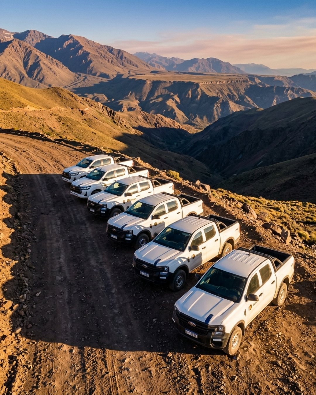 Camioneta 4x4 de frente